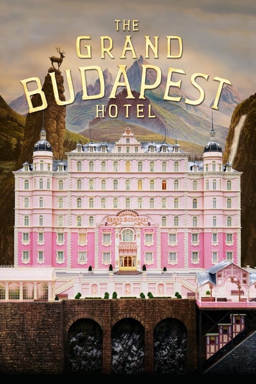The Grand Budapest Hotel Blu-ray poster