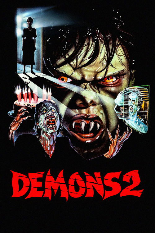 Demons 2 Blu-ray poster