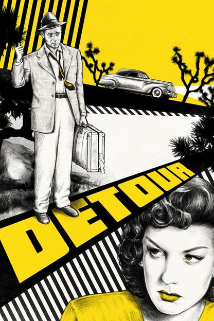 Detour Blu-ray poster