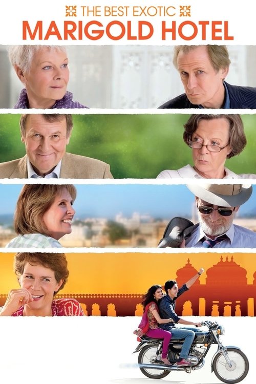 The Best Exotic Marigold Hotel Blu-ray poster
