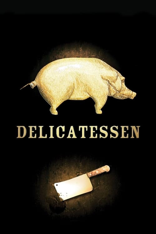 Delicatessen DVD poster