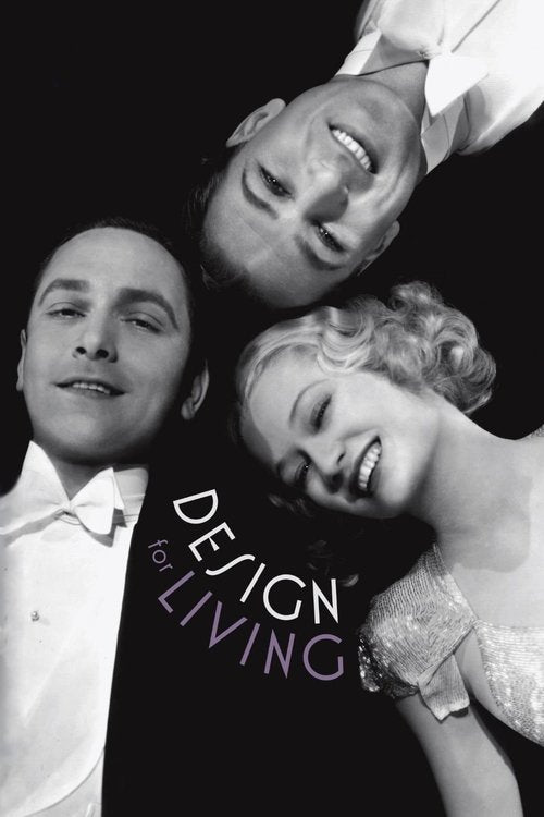 Design for Living Blu-ray poster