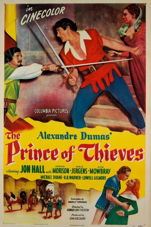 The Prince of Thieves DVD poster