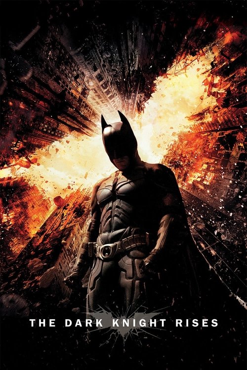 The Dark Knight Rises Blu-ray poster