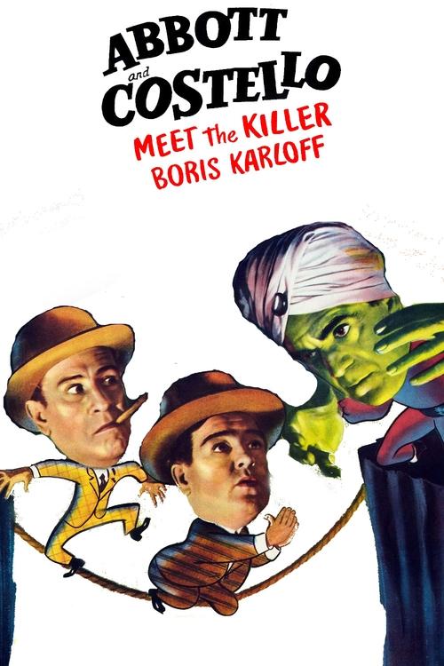 Bud Abbott and Lou Costello Meet the Killer, Boris Karloff VHS poster
