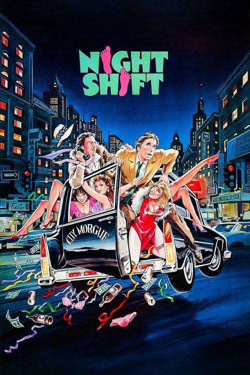 Night Shift VHS poster