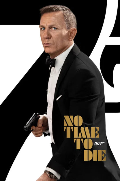 No Time to Die 4K UHD poster
