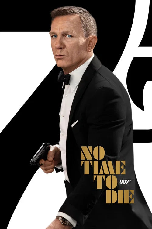 No Time to Die 4K UHD poster