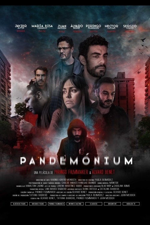 Pandemónium Blu-ray poster