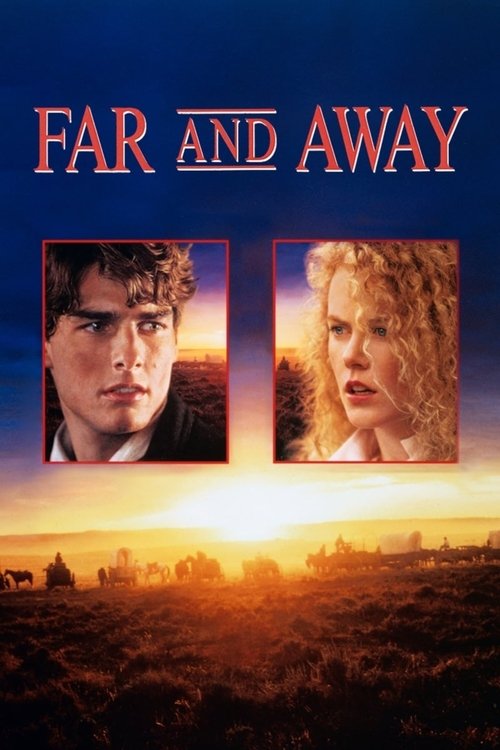 Far and Away VHS poster