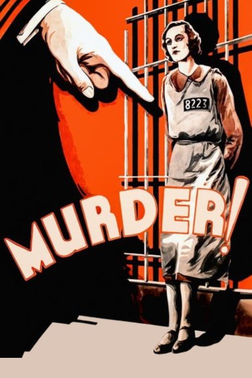 Murder! Blu-ray poster