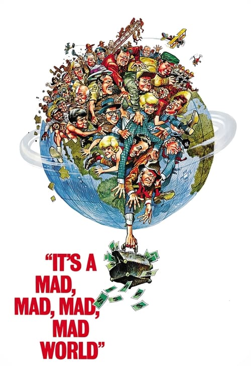 It's a Mad, Mad, Mad, Mad World VHS poster