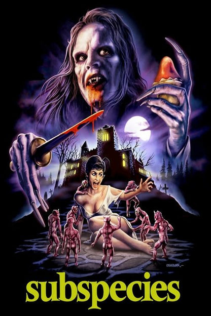 Subspecies Blu-ray poster