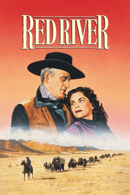 Red River Blu-ray poster
