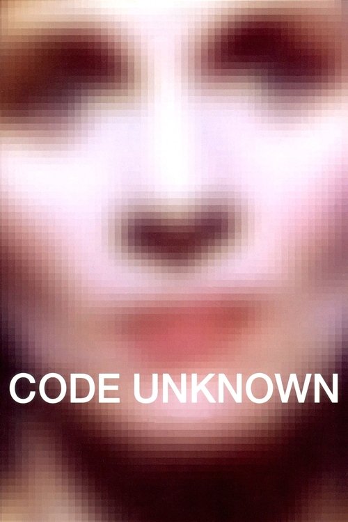 Code Unknown Blu-ray poster