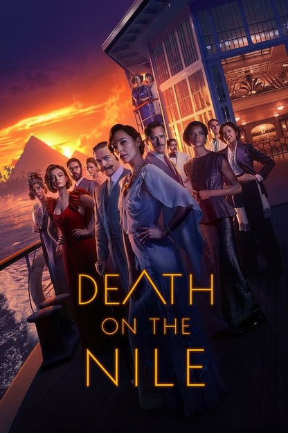 Death on the Nile 4K UHD poster