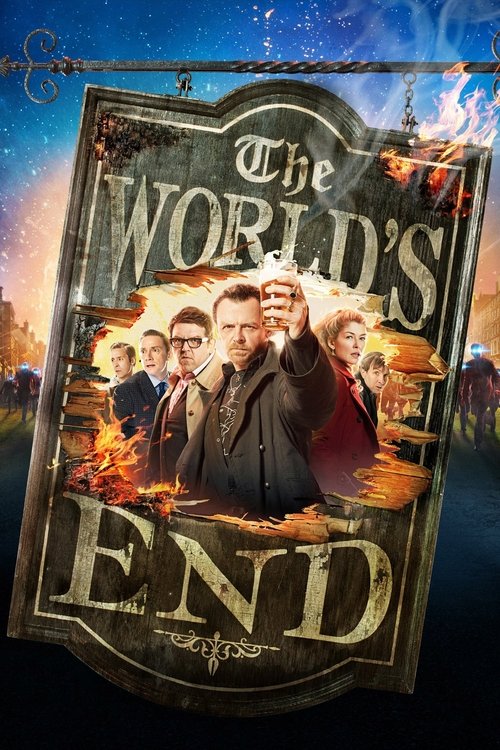 The World's End Blu-ray poster