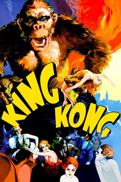 King Kong DVD poster