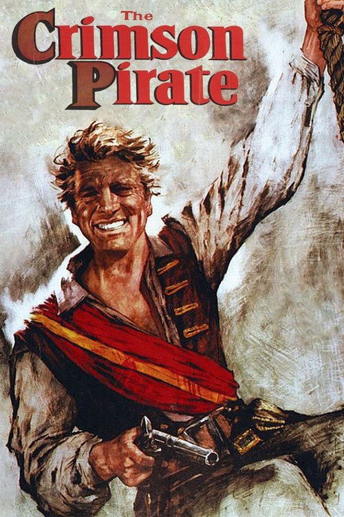 The Crimson Pirate DVD poster