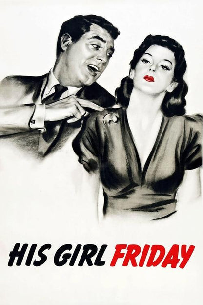 His Girl Friday DVD poster
