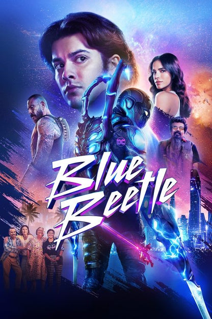 Blue Beetle 4K UHD poster