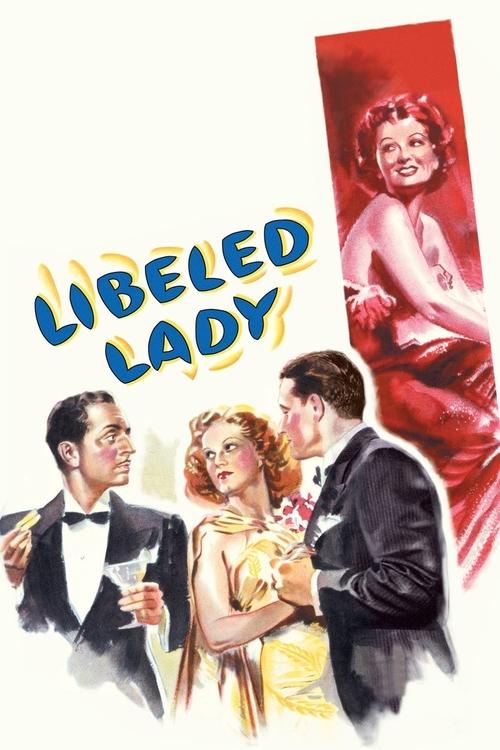 Libeled Lady Blu-ray poster
