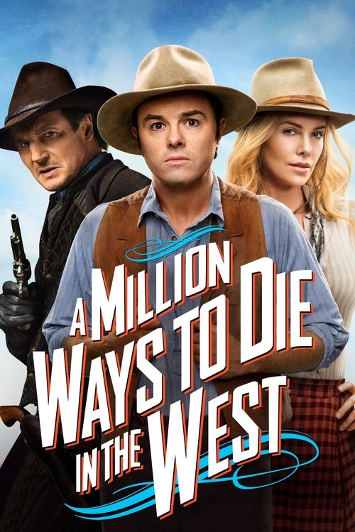 A Million Ways to Die in the West Blu-ray poster