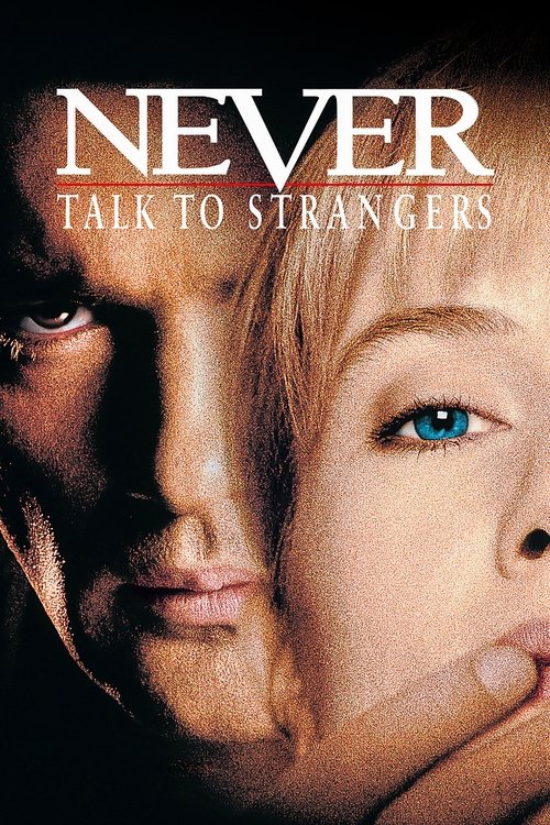 Never Talk to Strangers VHS poster