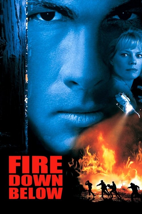 Fire Down Below VHS poster