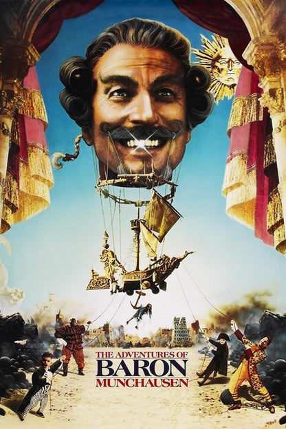 The Adventures of Baron Munchausen DVD poster