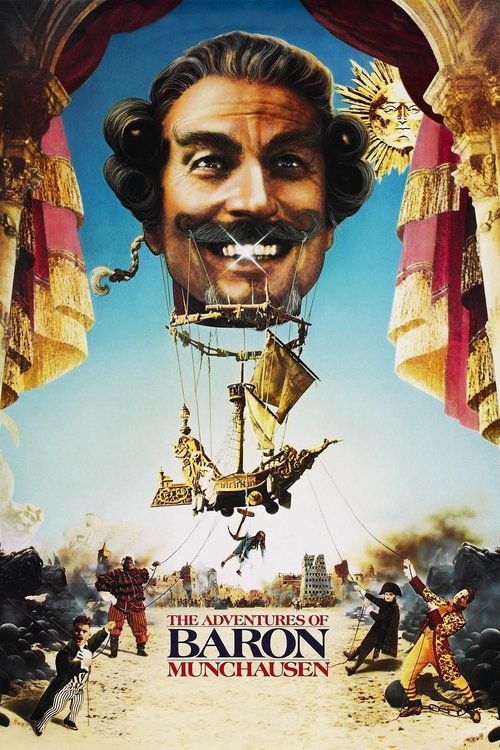 The Adventures of Baron Munchausen DVD poster