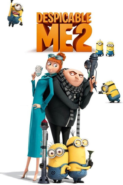 Despicable Me 2 Blu-ray poster