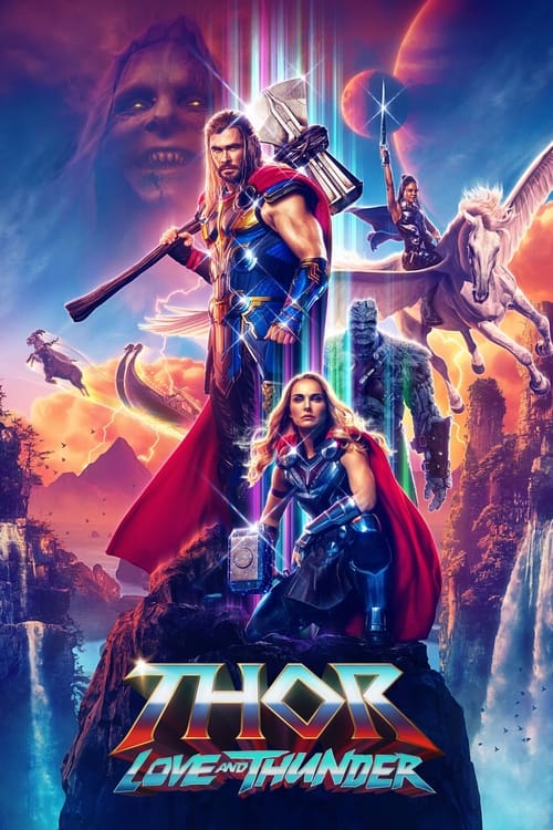 Thor: Love and Thunder 4K UHD poster
