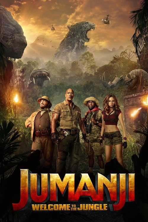 Jumanji: Welcome to the Jungle 4K UHD poster