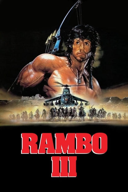 Rambo III Blu-ray poster