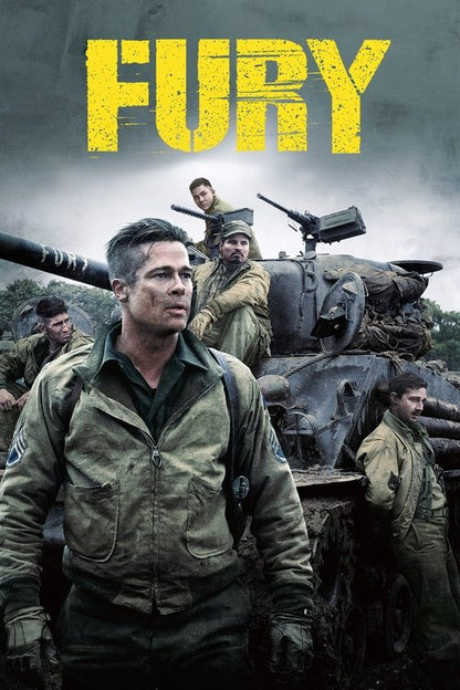 Fury Blu-ray poster