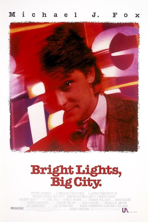 Bright Lights, Big City DVD poster
