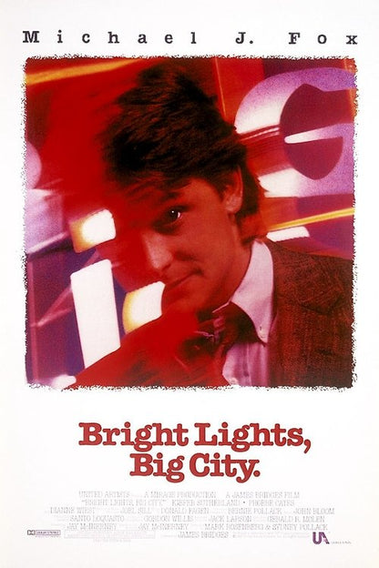 Bright Lights, Big City DVD poster