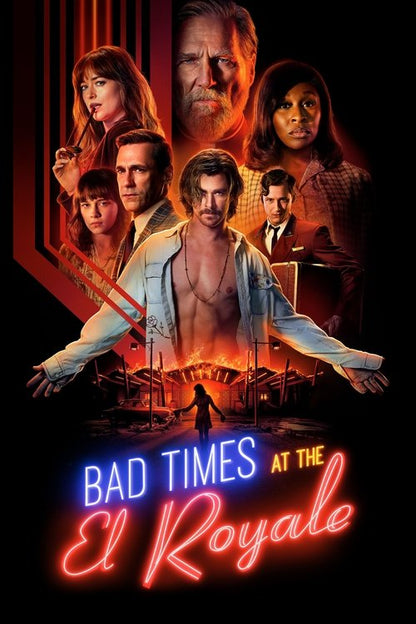 Bad Times at the El Royale 4K UHD poster
