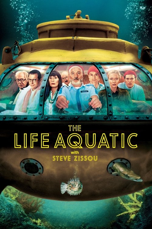 The Life Aquatic with Steve Zissou Blu-ray poster