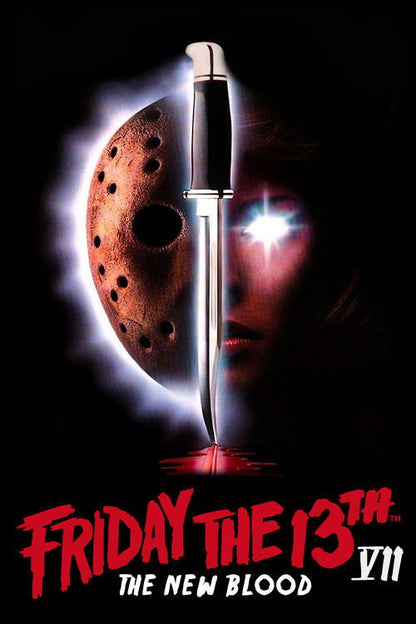 Friday the 13th Part VII: The New Blood DVD poster