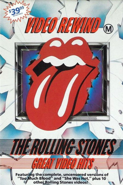 Video Rewind: The Rolling Stones' Great Video Hits VHS poster