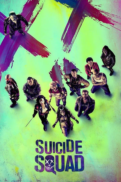 Suicide Squad Blu-ray poster