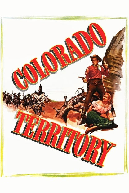 Colorado Territory DVD poster
