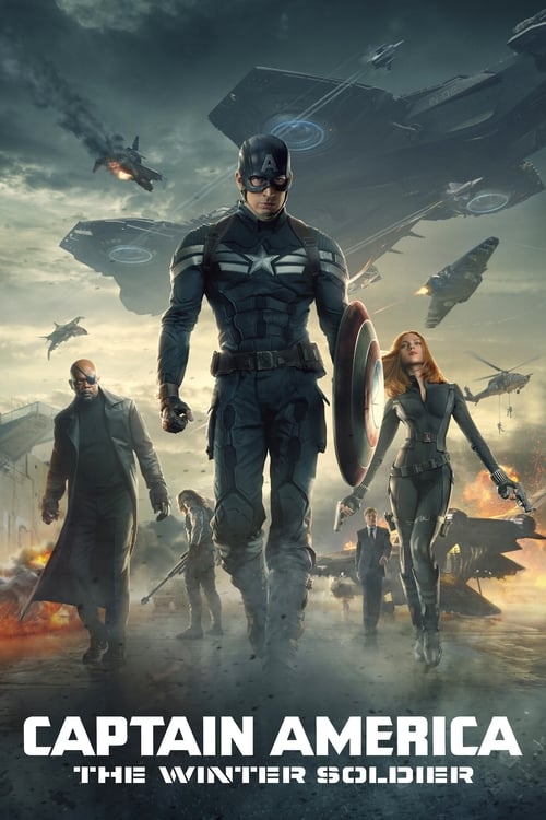 Captain America: The Winter Soldier Blu-ray poster