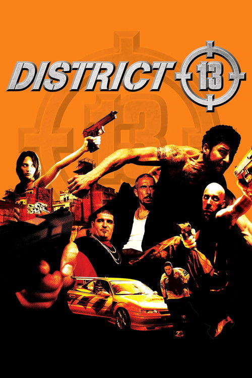 District B13 DVD poster