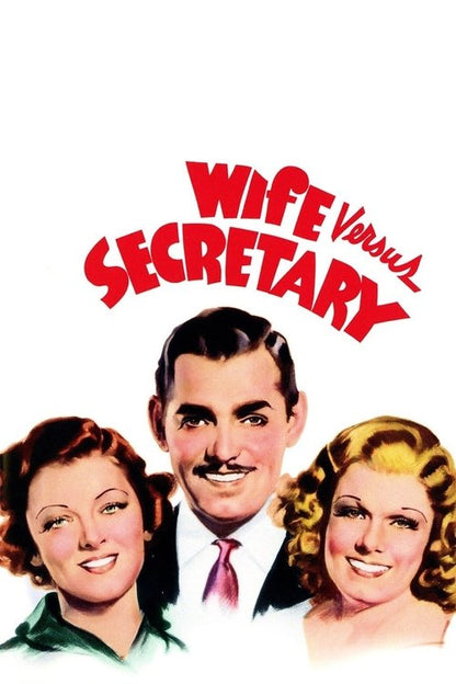 Wife vs. Secretary Blu-ray poster