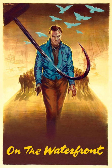 On the Waterfront Blu-ray poster
