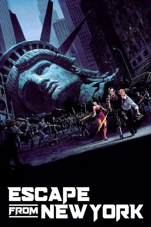 Escape from New York DVD poster