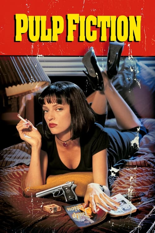 Pulp Fiction DVD poster